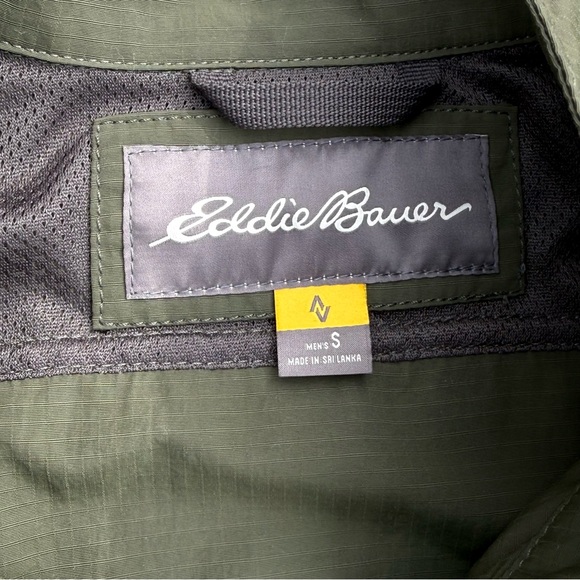 Eddie Bauer Olive Green Men's Field Jacket - Picture 6 of 7